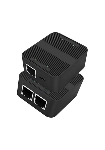 2 Port Ethernet Switch Çevirici Çoklayıcı 2 Portlu Manuel Ağ Anahtarı 1000mbps Hız Desteği İle 2 Giriş 1 Çık