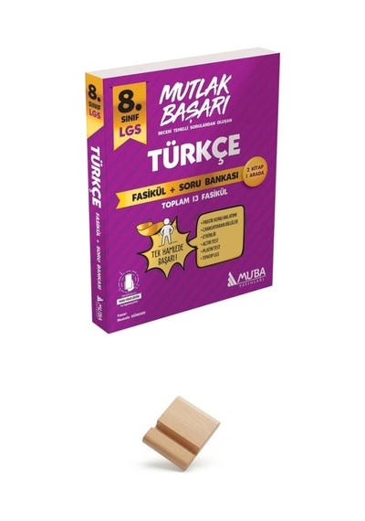 Mutlak Başarı Lgs 8. Sınıf 2027 Türkçe Fasikül Soru Bankası + Telefon Standı