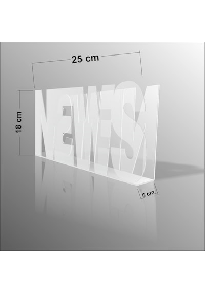 News Yazılı Şeffaf Gazetelik Broşürlük İnsörtlük Posta Kutusu