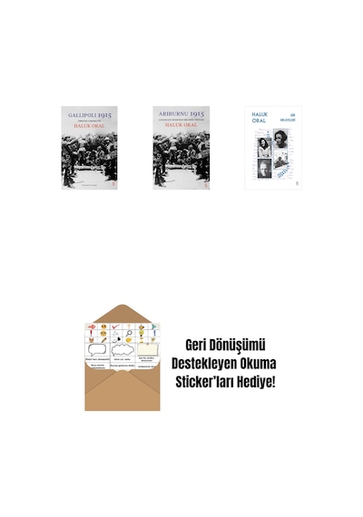 Gallipoli 1915 Ciltli + Arıburnu 1915 Ciltli + Şiir Hikâyeleri + Okuma Sticker'ları