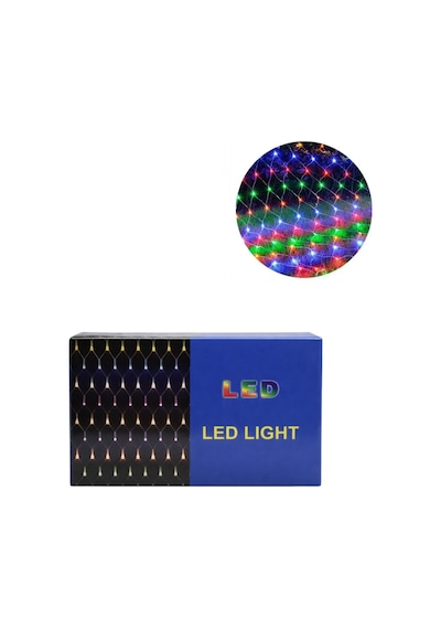 Led - 391 - File Işık Dekoratif Ağ Led Aydınlatma İç Me Balkon - Spt-gld - Bahçe Süsü Sıcak Işık