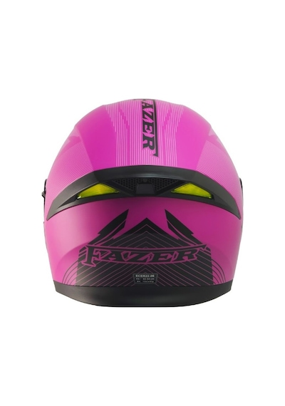 Fr-965 Line Women Motosiklet Kaskı Kadın Çene Açılır Güneş Vizörlü Motorcu Kask Pembe