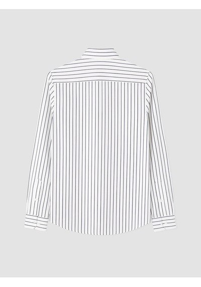 Lcw Busıness Lacivert Slim Fit Çizgili Erkek Gömlek