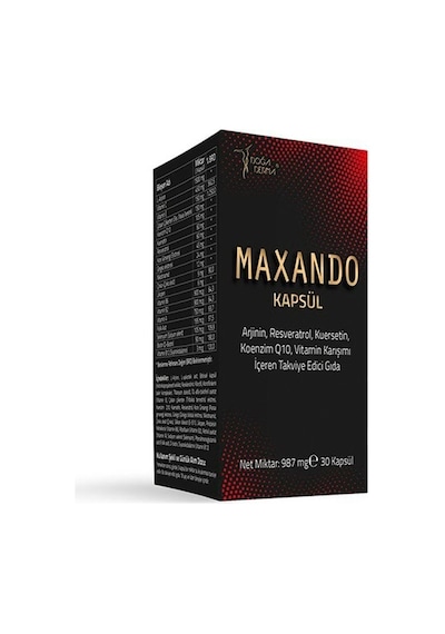 Maxando 30 Kapsül
