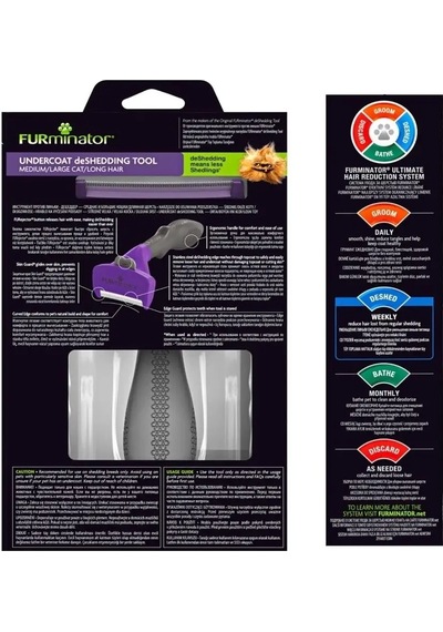 Furminator M/l Uzun Tüylü Büyük Kediler İçin 97925224