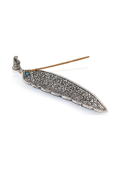 Metal Kayık Tütsülük Tütsülük Buhurdanlık 22 Cm