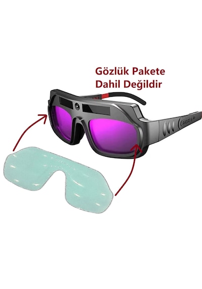 Yate10 5adet Kaynak Gözlüğü Ön Koruma Filmi
