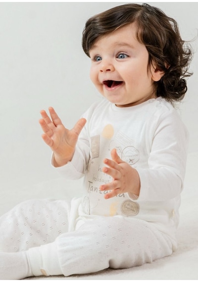 Ciccim Baby 2li Takım Safari Tour Ekru