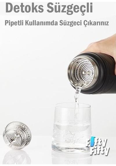 Tkk Çelik Termos 900 Ml T2025 Siyah
