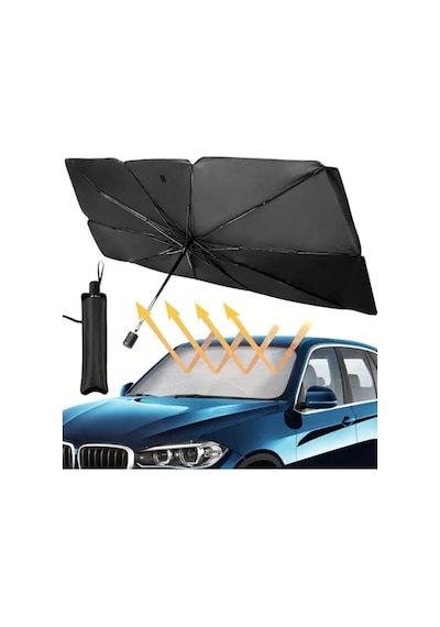 Katlanır Oto Ön Cam Güneşlik, Pratik Ve Etkili Koruma Sağlar