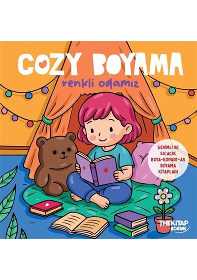 Cozy Boyama / Renkli Odamız Boya - Kopart - As Boyama Kitapları