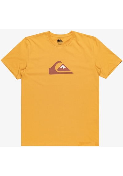 Quiksilver Comp Logo Erkek Tişört Eqyzt07658-69 Sarı