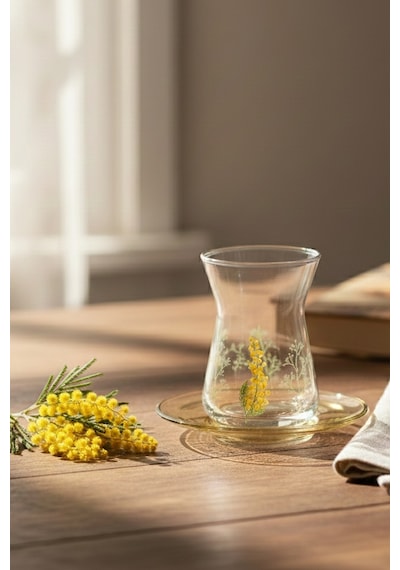 Rakle Mimosa 12 Parça Çay Seti 132 Cc Renkli
