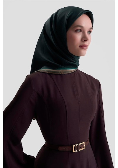Armine Sura İpek Eşarp -2025/2026 -9401 Zümrüt