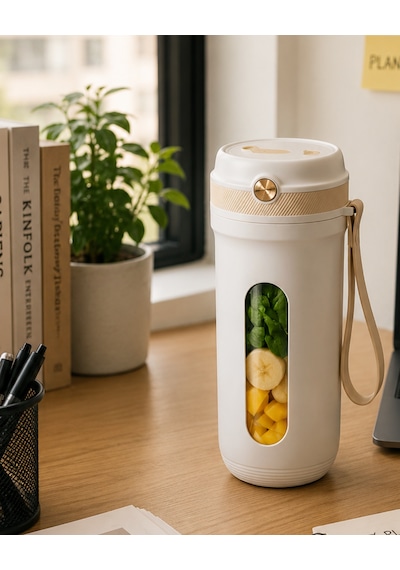 Spor Ve Seyahat İçin Taşınabilir Smoothie Blender Usb Şarj Destekli - Lisinya Diğer