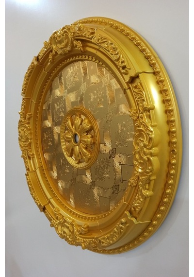 Decogold 90 Cm Oval Altın Saray Tavan