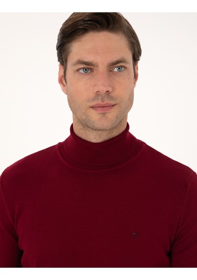 Pierre Cardin Erkek Vişne Kazak /triko 50314202-vr223 Vişne