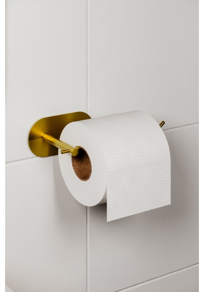 Zift Unique Ömür Boyu Paslanmaz Çelik Gold Tuvalet Kağıdı Askısı , Yapışkanlı Wc Kağıdı Asacağı , Wc Askılık Diğer