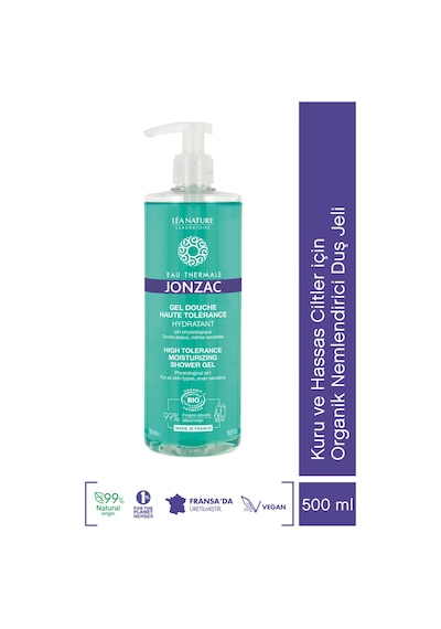 Eau Thermale Jonzac Kuru Ve Hassas Ciltler Için Organik Nemlendirici Duş Jeli 500ml