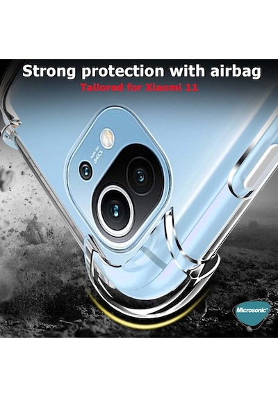 Microsonic Xiaomi Mi 11 Kılıf Shock Absorbing