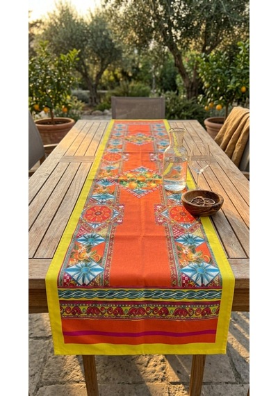 Solara Limone Runner Çok Renkli