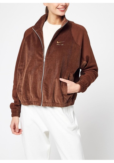 Air Corduroy Fleece Full-zip Kadın Ceket Ndd Sport Kahverengi