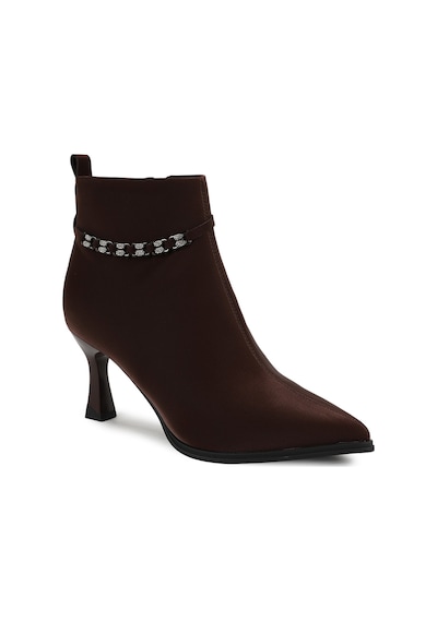 Kriste Bell Kadın Bot K26-0010 Bej Taş İşlemeli Aksesuarlı Sivri Burun İnce Kadeh Topuklu Şık Abiye Kışlık Bootie Kahve Kriste Bell Kadın Bot K26-0010 Bej Taş İşlemeli Aksesuarlı Sivri Burun İnce Kadeh Topuklu Şık Abiye Kışlık Bootie Kahve