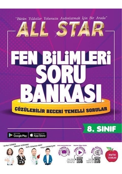 8. Sınıf Lgs Fen Bilimleri All Star Soru Bankası Newton Yayınları