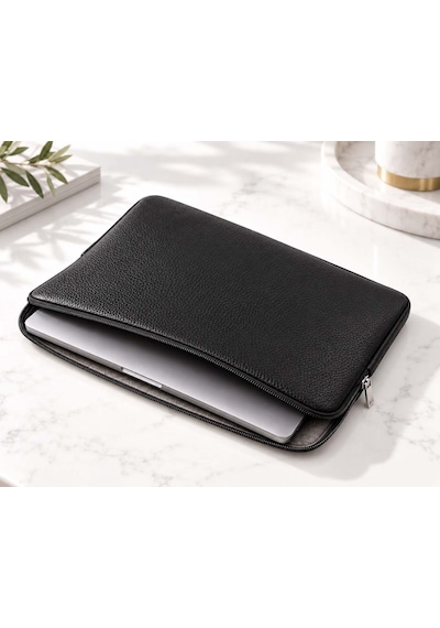 Unisex 13.3" Tablet Apple Uyumlu iPad  Notebook Laptop Kılıfı Siyah