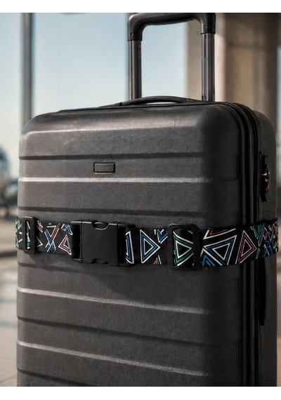 Seyahat Seti Boyun Yastığı Pasaport Kılıfı Valiz Kemeri & Etiketi 4 Lü Travel Set Pembe