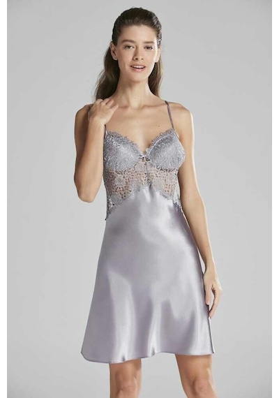 Pierre Cardin 6'lı Kaplı Midi Gecelik Sabahlık Set 6625 Royal Royal