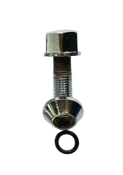 Bijon Krom Kaplı M12 X 1.5 Aa 19 Mm Diş 28 Boy 54mm 5 Adet
