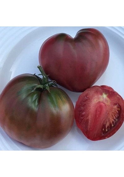 Dwarf Purple Heart Kalp Domates Tohumu 15 Tohum