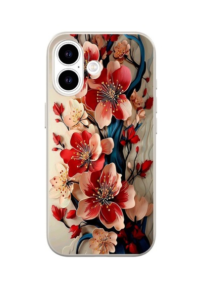 Arvencase Apple iPhone Uyumlu 17 Uyumlu Hd Kalite Orta Sertlikte Baskılı Desenli Silikon Renk29 Renk29