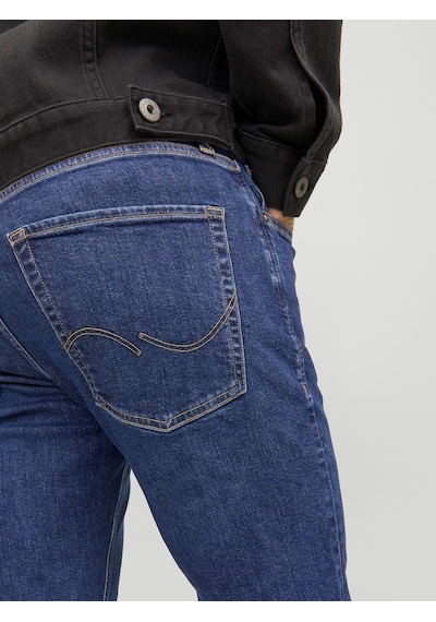 Jack & Jones Jack Jones Mike Model Dar Kesim Erkek Kot Pantolon 12242324 Mavi