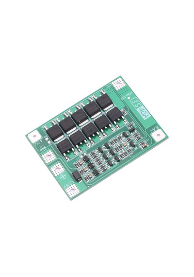 Konesam 3s 40a Güçlendirilmiş Li-poly Batarya Koruma Kartı - 11.1v/12.6v, 18650/26650 Uyumlu, Matkap Başlatma, Aşırı Şarj-kuruş Koruması