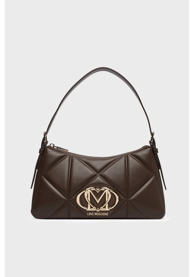 Love Moschino Kapitoneli Ayarlanabilir Askılı Çanta Bayan Çanta Jc4032pp1plc0300 Kahve