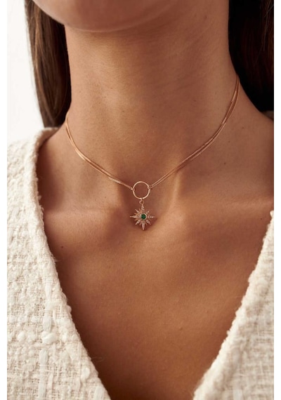 Kutup Yıldızı Choker Kolye