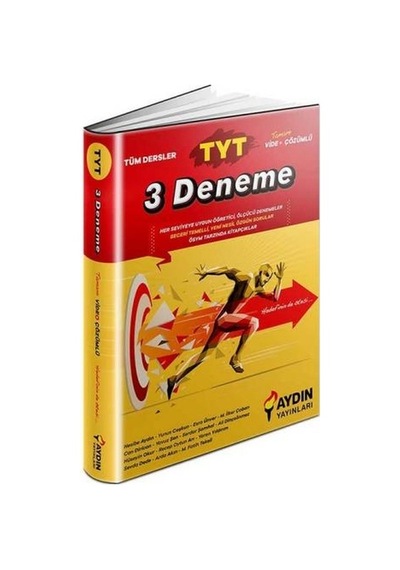 Aydın Tyt Tüm Dersler 3 Deneme Aydın Yayınları