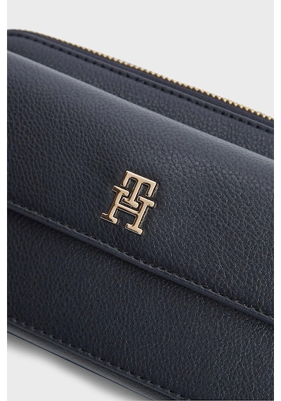 Tommy Hilfiger Logolu Çıkarılabilir Askılı Çanta Kadın Çanta Aw0aw18721 Dw6 Lacivert