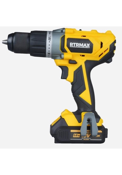 Rtrmax Rtx1820 Çift Akülü Darbeli Matkap 18v-2ah