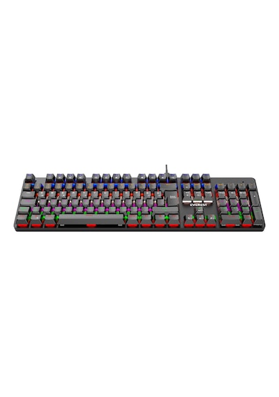 Everest Kb-mk1 Lumos Siyah Usb Rainbow Aydınlatmalı Red Switch Full Anti-ghosting Mekanik Gaming Oyuncu Klavye
