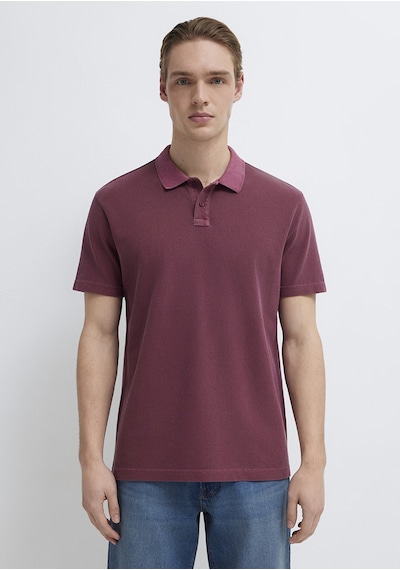 Mavi - Bordo Polo Tişört 0613311-70426