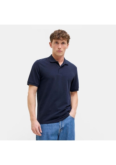 Jack & Jones Jjkane Polo Ss Erkek T-shirt-32814 Lacivert