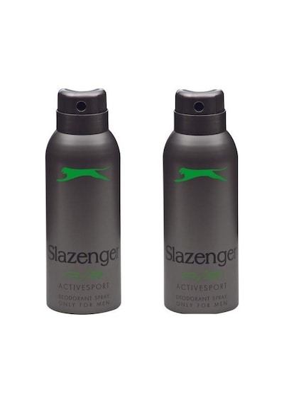 Slazenger Active Sport Yeşil Erkek Sprey Deodorant 2 x 150 ML