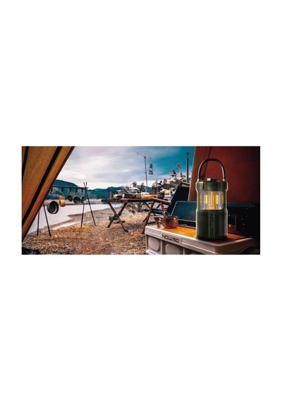 Nowgo F1 20w Bluetooth Hoparlör Taşınabilir Powerbank Kamp Feneri Yeşil