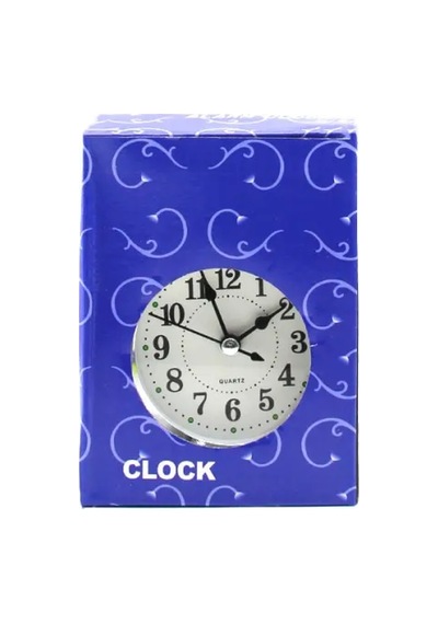 Jenerik Çift Zilli Metal Masa Çalar Saat 10 Cm Çok Renkli