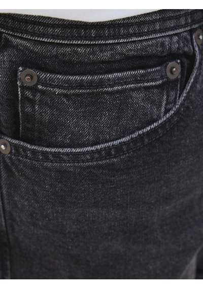 Jack & Jones Jack Jones Erkek Likralı Siyah Kot Şort 12269612 Siyah