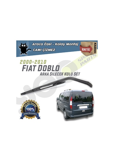 Fiat Doblo Arka Silecek Kolu ve Süpürgesi 2000-2010 Yeo