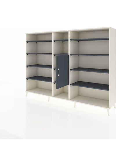 Hyperion Dolap 12 Raflı Tek Kapaklı 220x44x163 Aytaşı-antrasit Aytaşı-antrasit Hyperion Dolap 12 Raflı Tek Kapaklı 220x44x163 Aytaşı-antrasit Aytaşı-antrasit